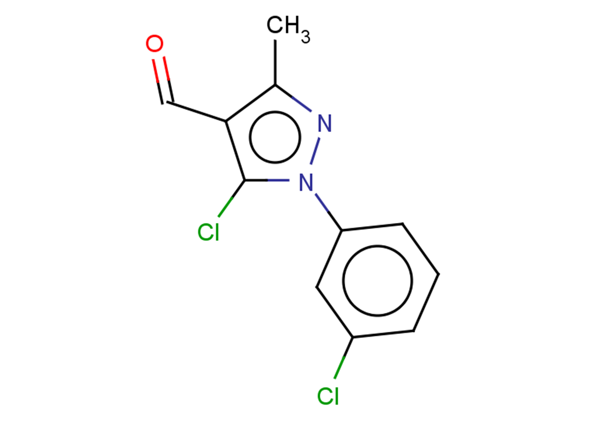 5-chloro-1-(3-chlorophenyl)-3-methyl-1H-pyrazole-4-carbaldehyde