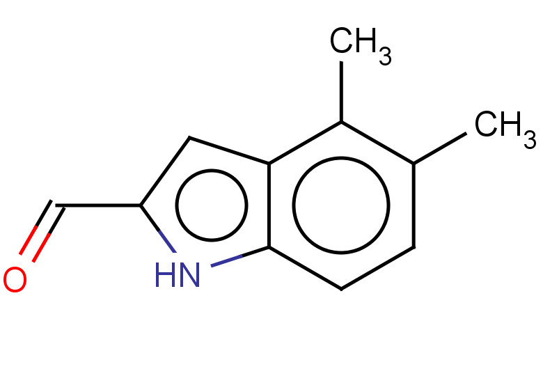 4,5-dimethyl-1H-indole-2-carbaldehyde