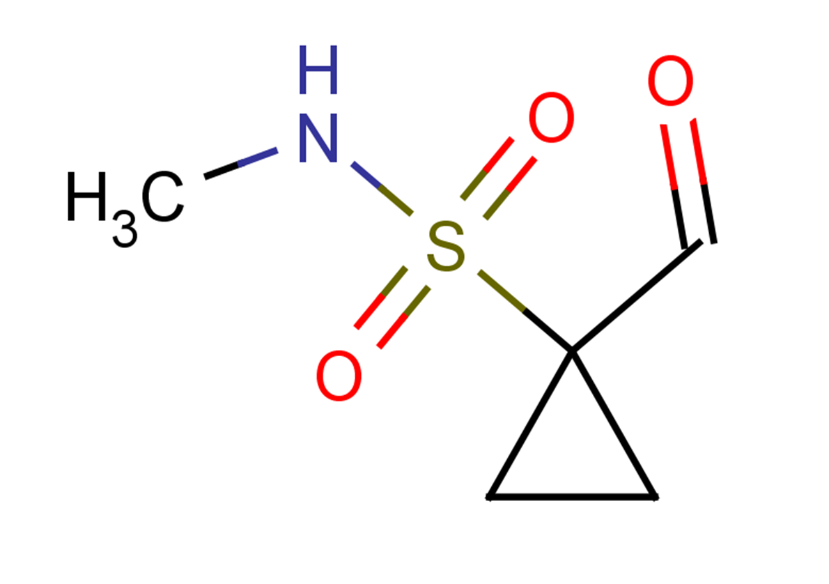 1-formyl-N-methylcyclopropane-1-sulfonamide
