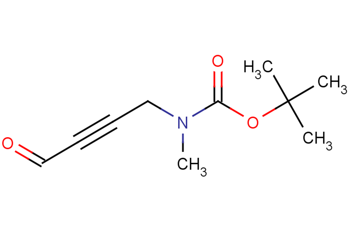 tert-butyl N-methyl-N-(4-oxobut-2-yn-1-yl)carbamate