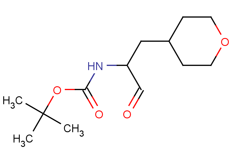tert-butyl N-[1-(oxan-4-yl)-3-oxopropan-2-yl]carbamate