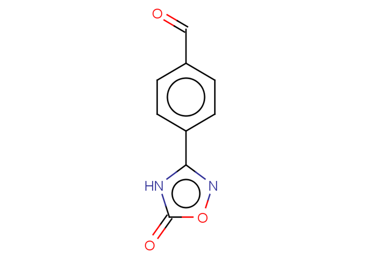 4-(5-oxo-4,5-dihydro-1,2,4-oxadiazol-3-yl)benzaldehyde