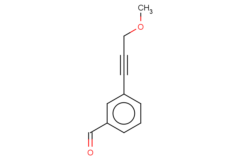 3-(3-methoxyprop-1-yn-1-yl)benzaldehyde