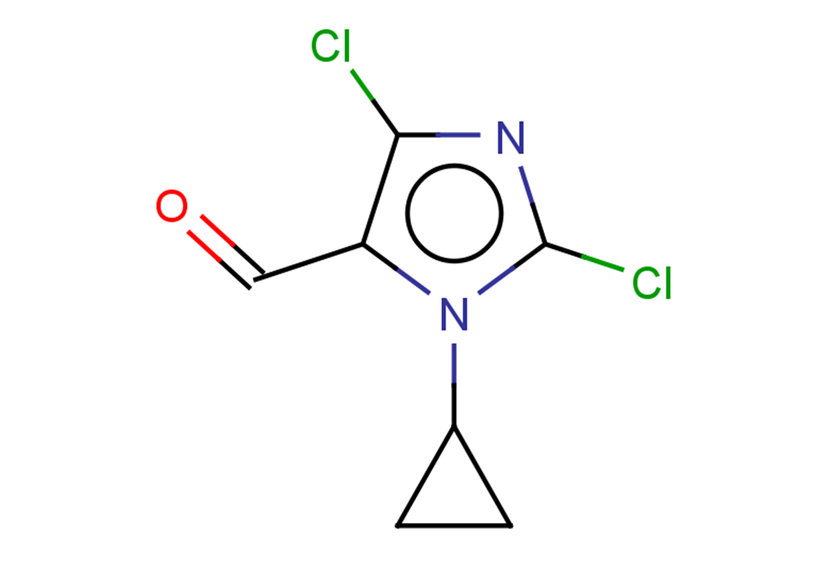 2,4-dichloro-1-cyclopropyl-1H-imidazole-5-carbaldehyde