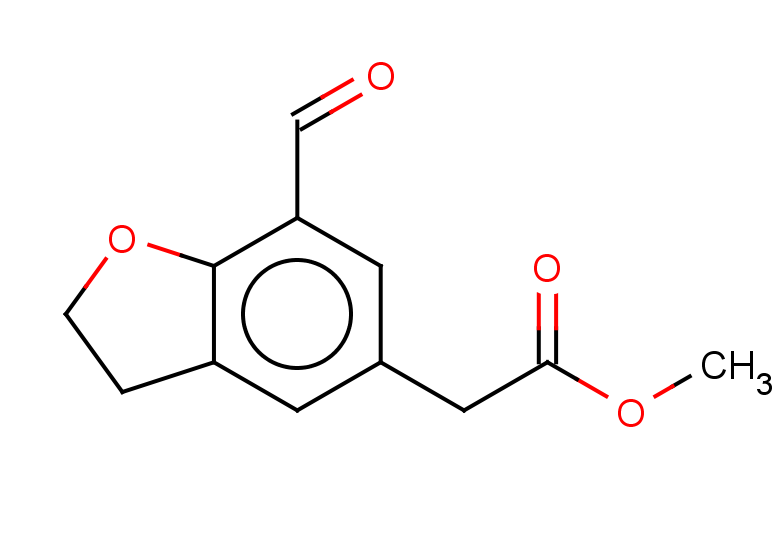 methyl 2-(7-formyl-2,3-dihydro-1-benzofuran-5-yl)acetate