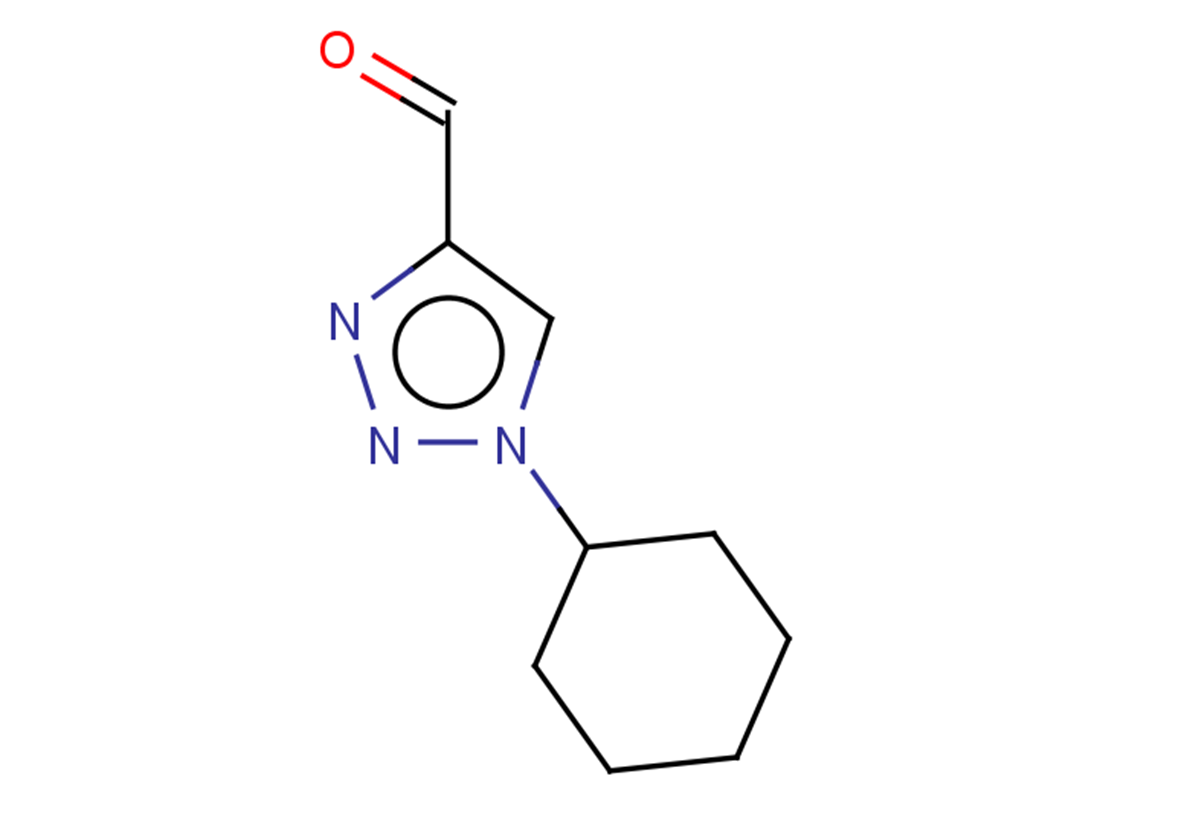 1-cyclohexyl-1H-1,2,3-triazole-4-carbaldehyde
