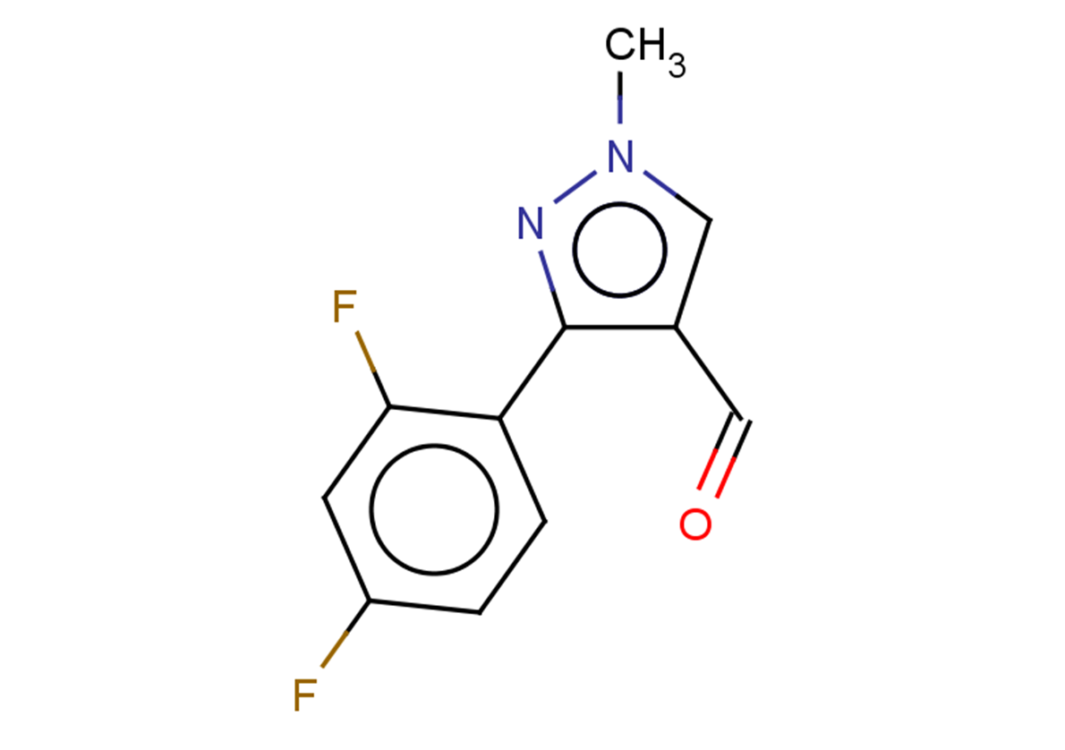 3-(2,4-difluorophenyl)-1-methyl-1H-pyrazole-4-carbaldehyde