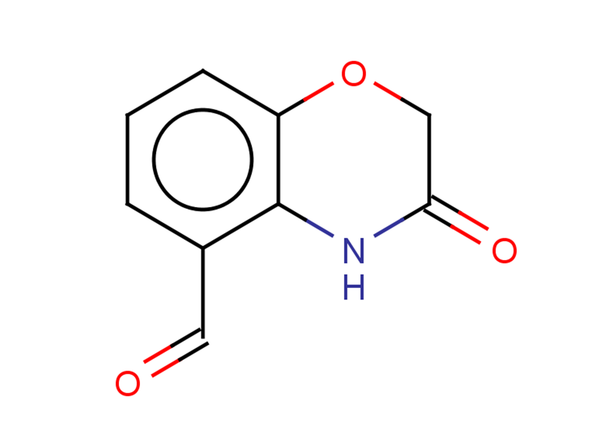 3-oxo-3,4-dihydro-2H-1,4-benzoxazine-5-carbaldehyde