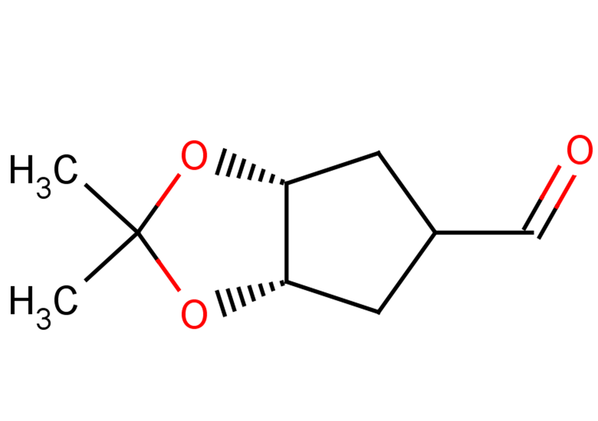 (3aR,6aS)-2,2-dimethyl-hexahydrocyclopenta[d][1,3]dioxole-5-carbaldehyde