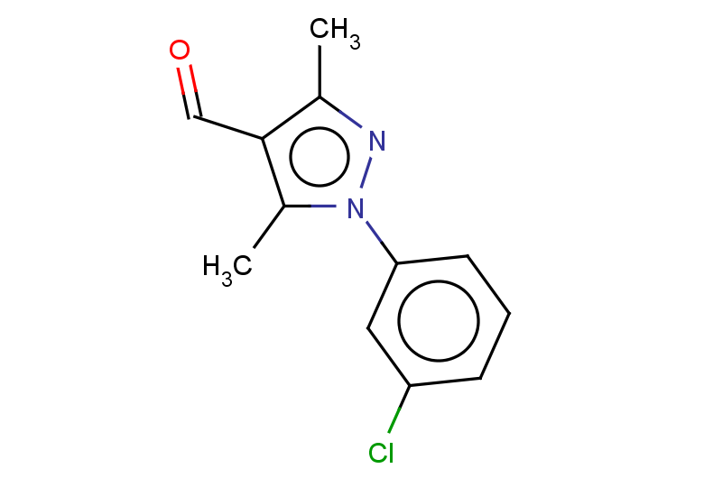 1-(3-chlorophenyl)-3,5-dimethyl-1H-pyrazole-4-carbaldehyde
