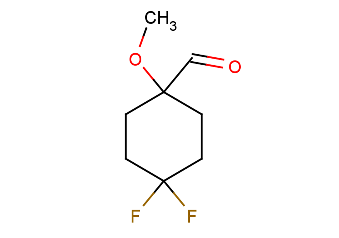 4,4-difluoro-1-methoxycyclohexane-1-carbaldehyde