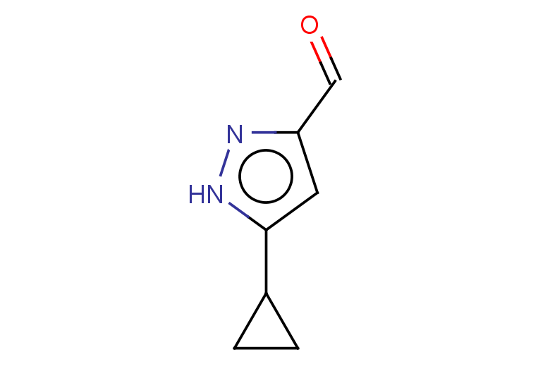 5-cyclopropyl-1H-pyrazole-3-carbaldehyde