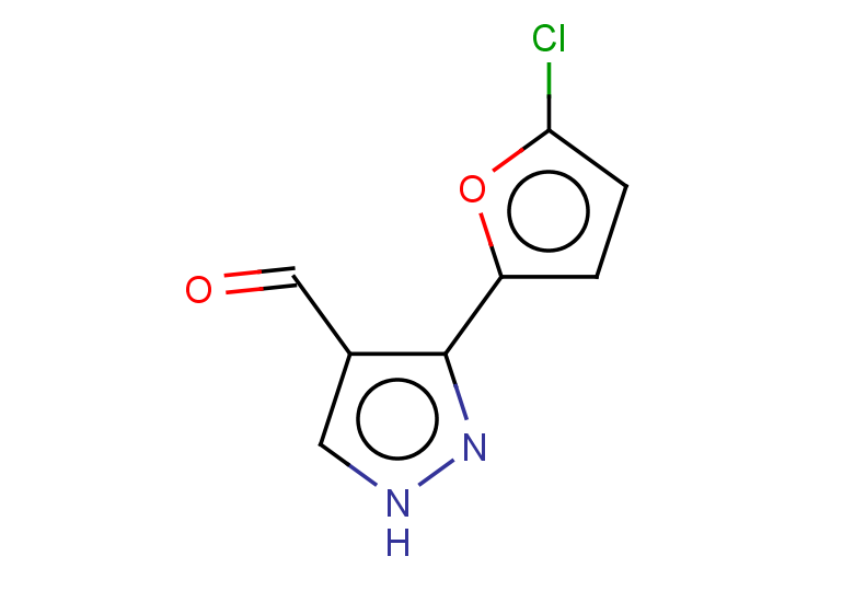 3-(5-chlorofuran-2-yl)-1H-pyrazole-4-carbaldehyde