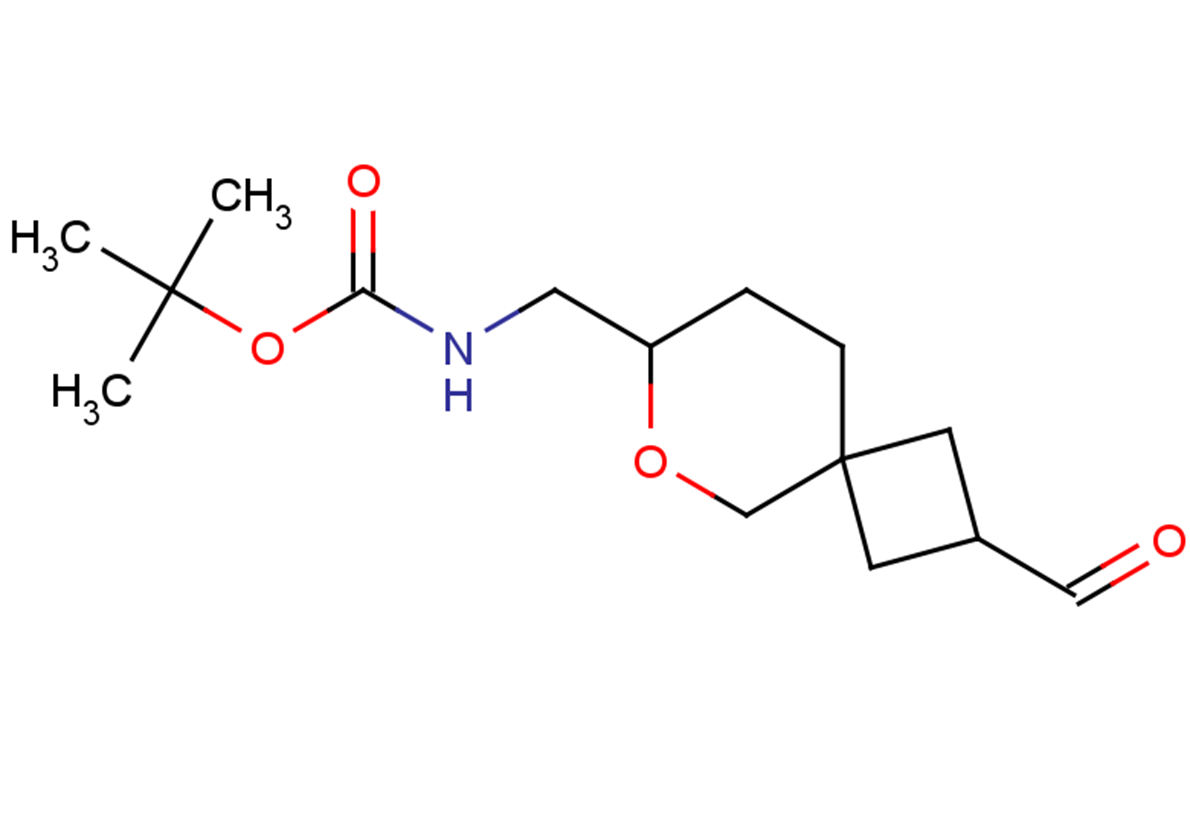 tert-butyl N-({2-formyl-6-oxaspiro[3.5]nonan-7-yl}methyl)carbamate