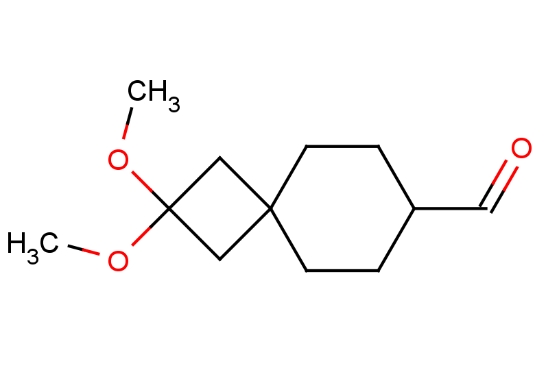2,2-dimethoxyspiro[3.5]nonane-7-carbaldehyde