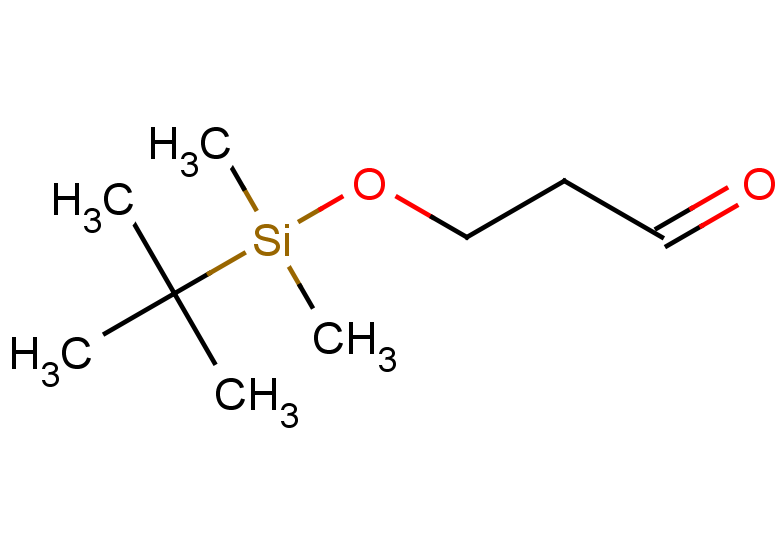 3-[(tert-butyldimethylsilyl)oxy]propanal