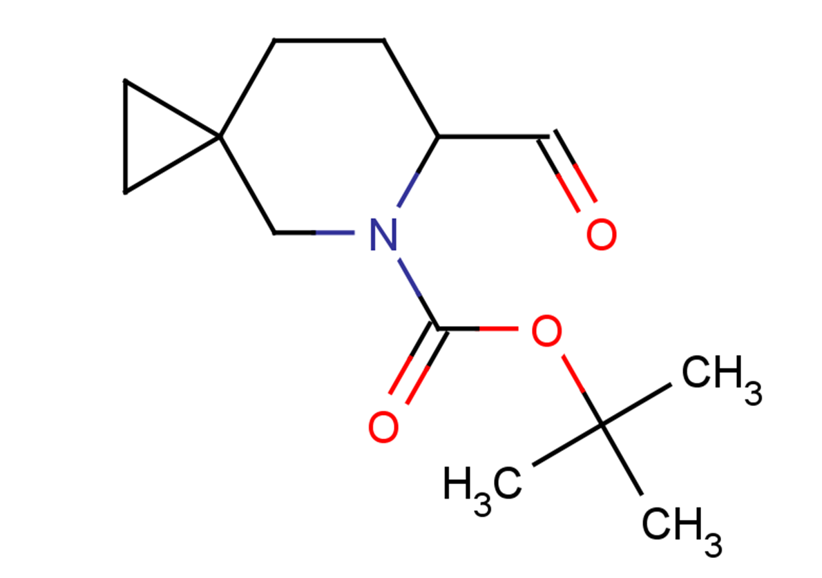 tert-butyl 6-formyl-5-azaspiro[2.5]octane-5-carboxylate