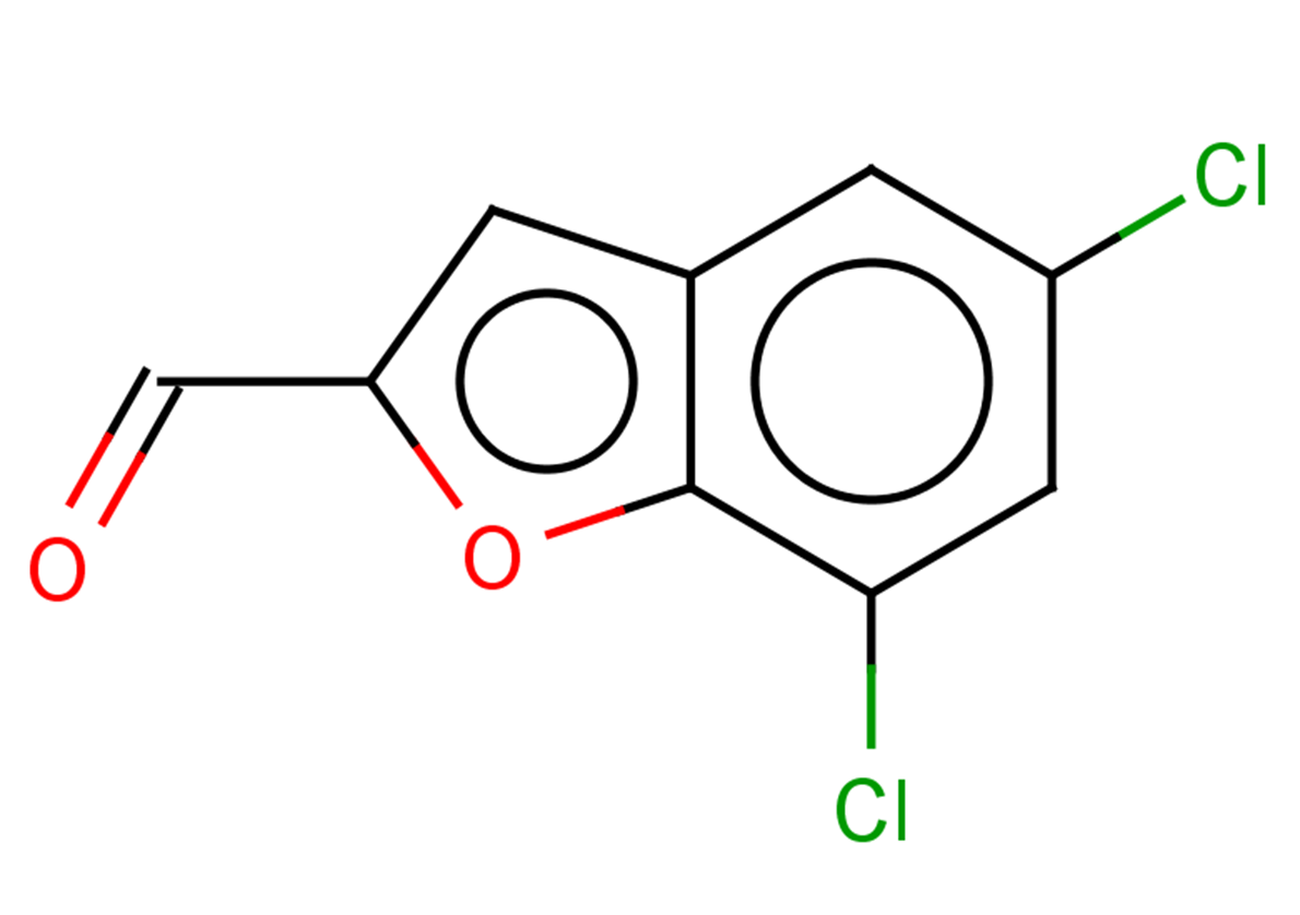 5,7-dichloro-1-benzofuran-2-carbaldehyde
