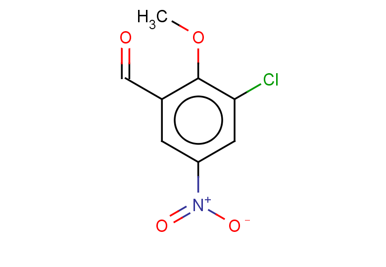 3-chloro-2-methoxy-5-nitrobenzaldehyde