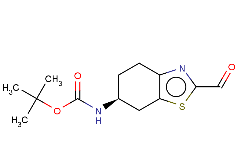 tert-butyl N-[(6S)-2-formyl-4,5,6,7-tetrahydro-1,3-benzothiazol-6-yl]carbamate