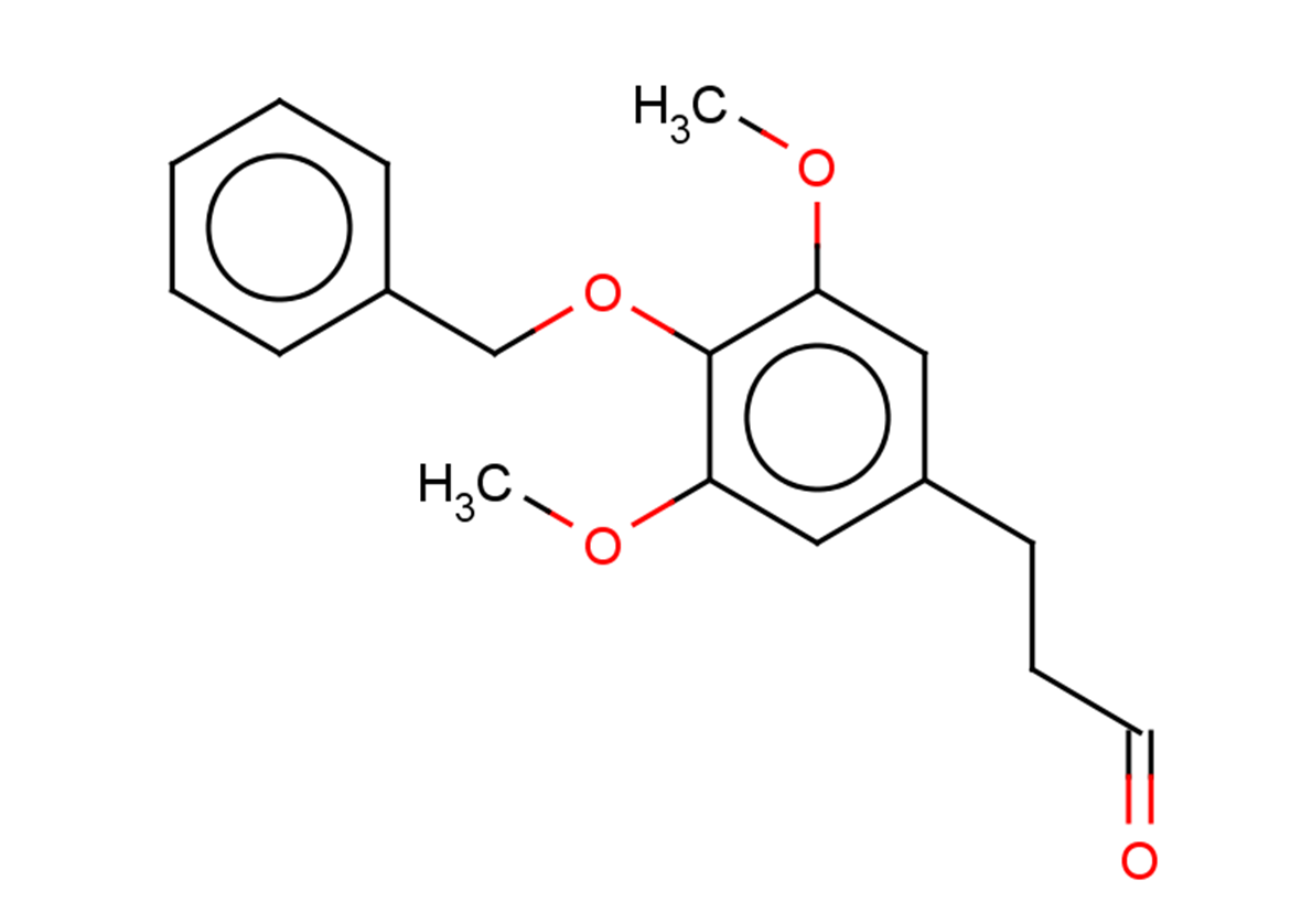 3-[4-(benzyloxy)-3,5-dimethoxyphenyl]propanal