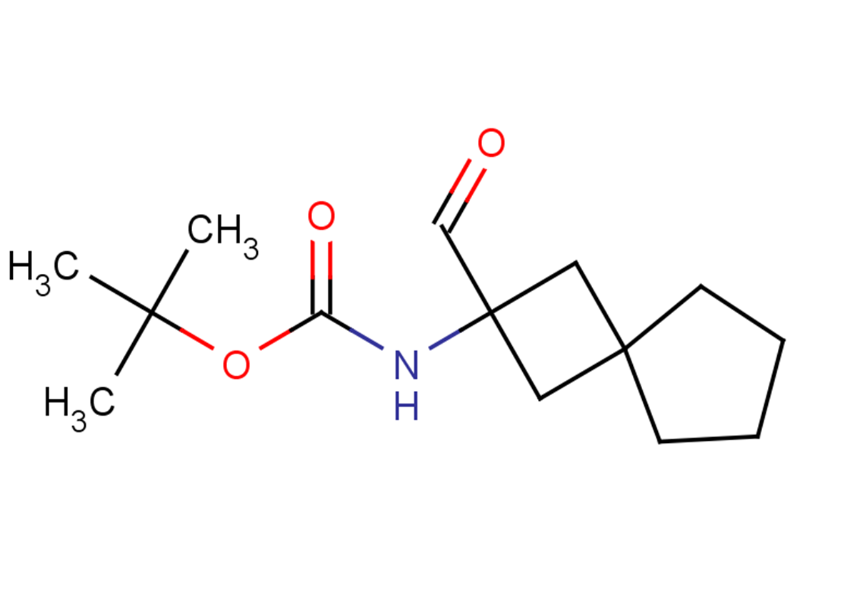 tert-butyl N-{2-formylspiro[3.4]octan-2-yl}carbamate
