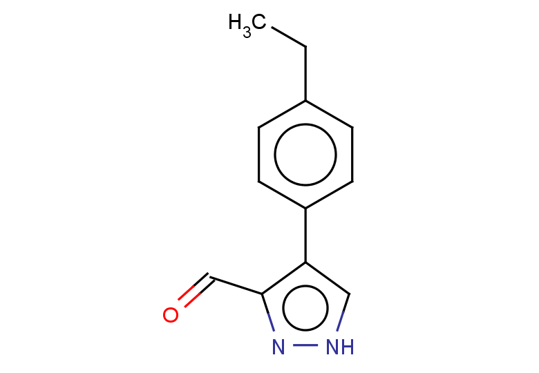 4-(4-ethylphenyl)-1H-pyrazole-3-carbaldehyde