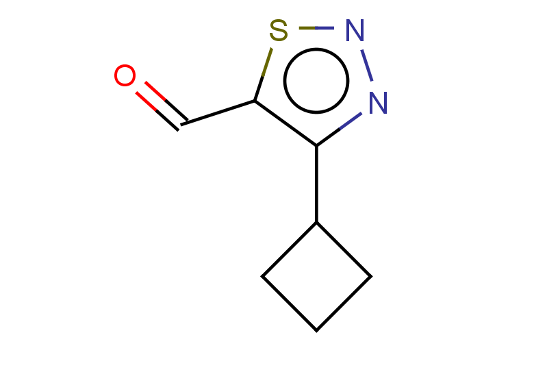 4-cyclobutyl-1,2,3-thiadiazole-5-carbaldehyde