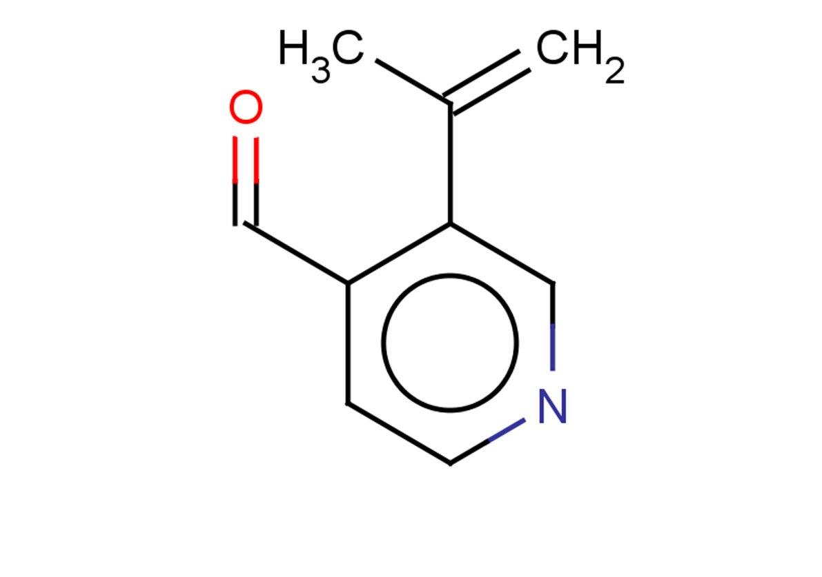 3-(prop-1-en-2-yl)pyridine-4-carbaldehyde