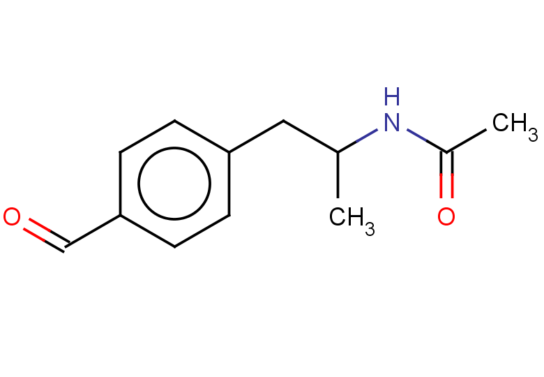 N-[1-(4-formylphenyl)propan-2-yl]acetamide