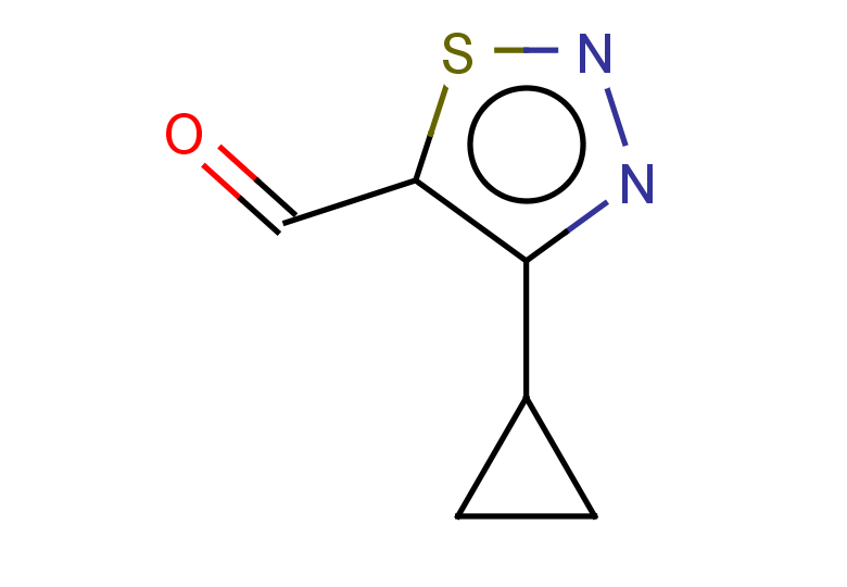 4-cyclopropyl-1,2,3-thiadiazole-5-carbaldehyde
