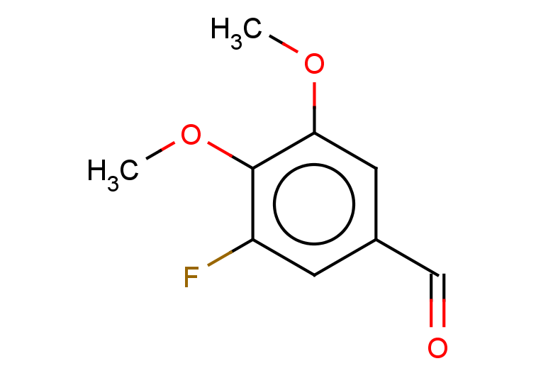 3-fluoro-4,5-dimethoxybenzaldehyde