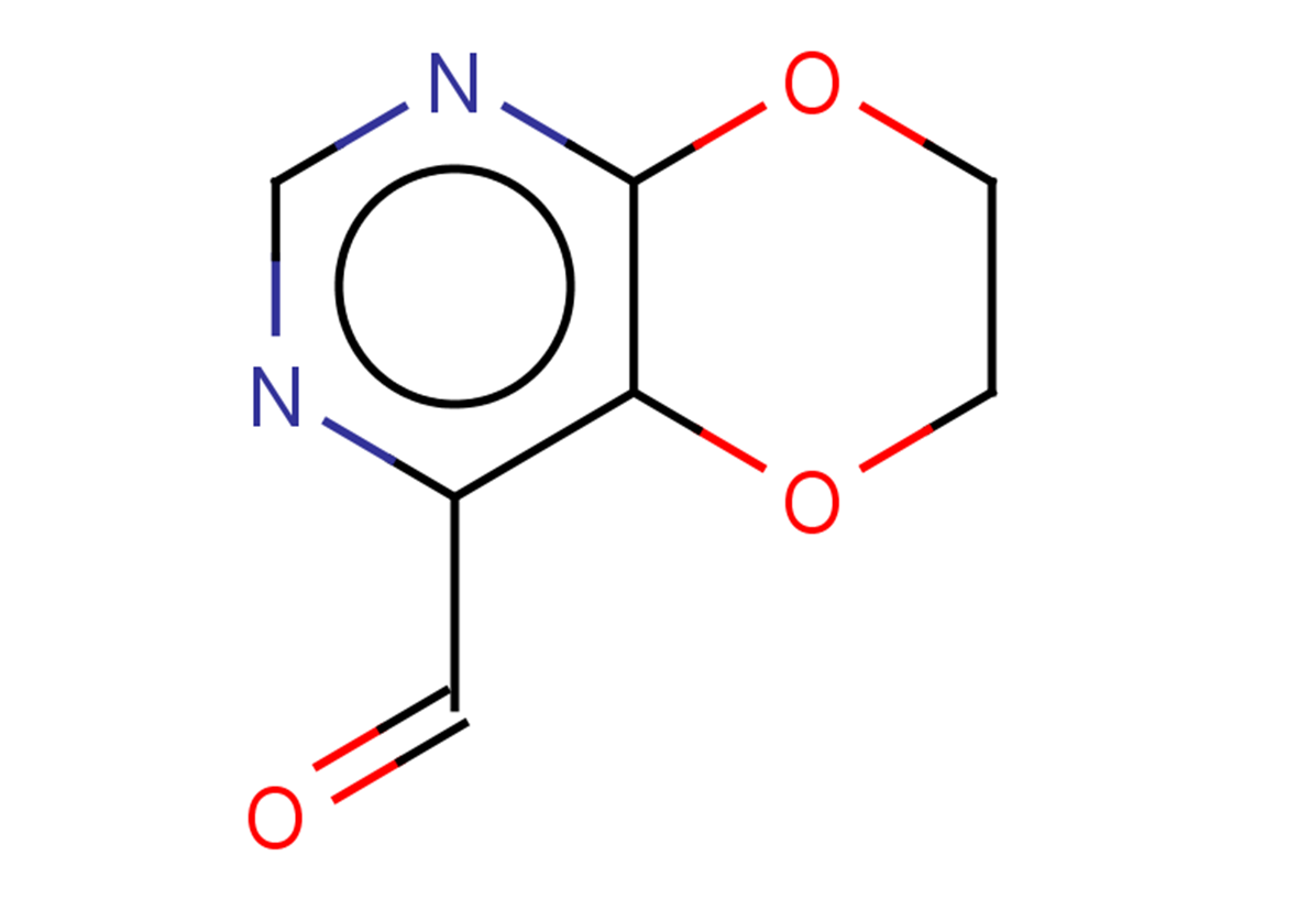 6H,7H-[1,4]dioxino[2,3-d]pyrimidine-4-carbaldehyde