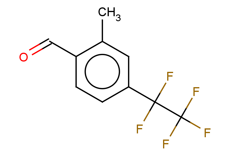 2-methyl-4-(1,1,2,2,2-pentafluoroethyl)benzaldehyde