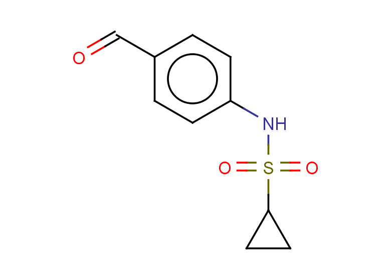 N-(4-formylphenyl)cyclopropanesulfonamide