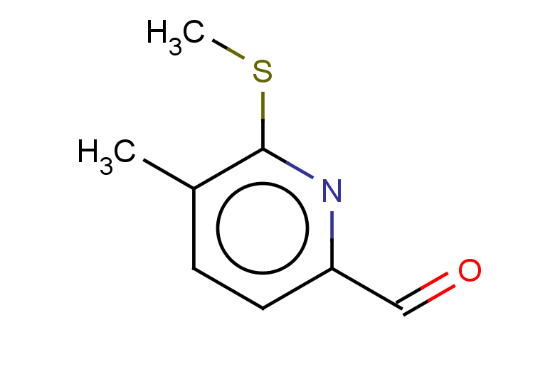 5-methyl-6-(methylsulfanyl)pyridine-2-carbaldehyde