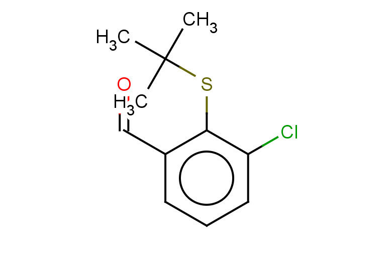 2-(tert-butylsulfanyl)-3-chlorobenzaldehyde