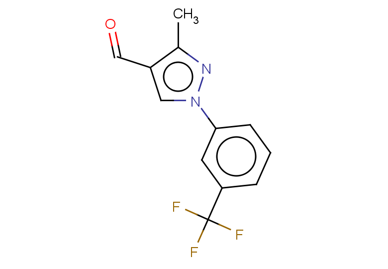 3-methyl-1-[3-(trifluoromethyl)phenyl]-1H-pyrazole-4-carbaldehyde