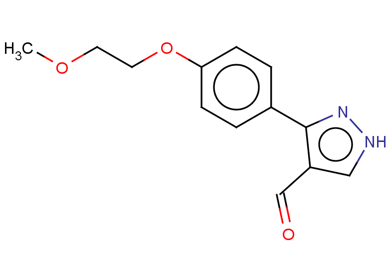 3-[4-(2-methoxyethoxy)phenyl]-1H-pyrazole-4-carbaldehyde