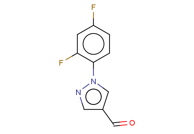 1-(2,4-difluorophenyl)-1H-pyrazole-4-carbaldehyde