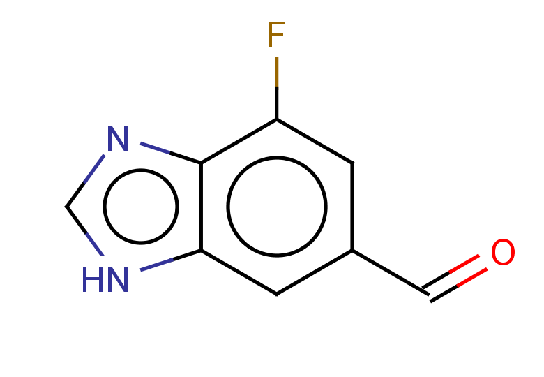 4-fluoro-1H-1,3-benzodiazole-6-carbaldehyde
