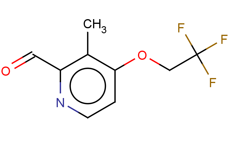 3-methyl-4-(2,2,2-trifluoroethoxy)pyridine-2-carbaldehyde