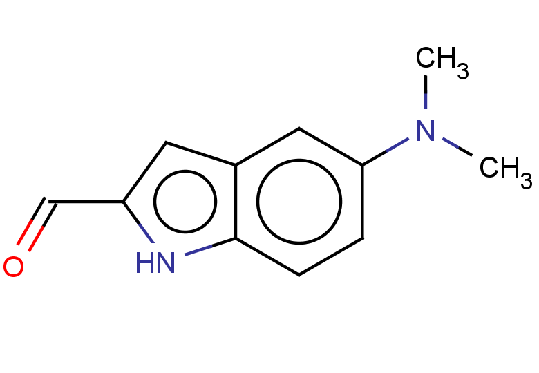 5-(dimethylamino)-1H-indole-2-carbaldehyde