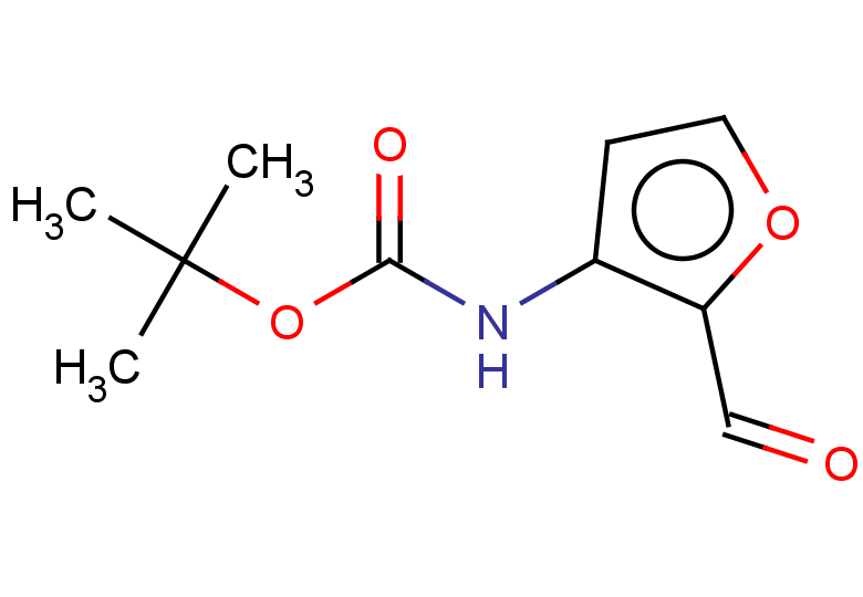 tert-butyl N-(2-formylfuran-3-yl)carbamate