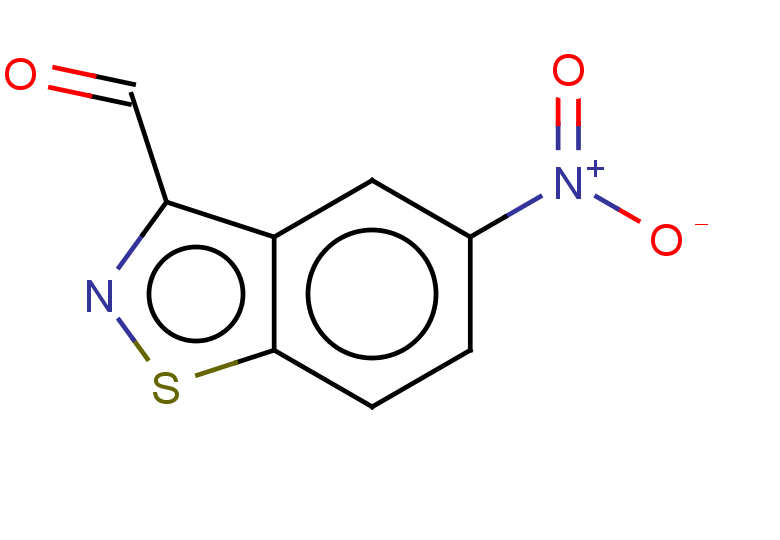 5-nitro-1,2-benzothiazole-3-carbaldehyde