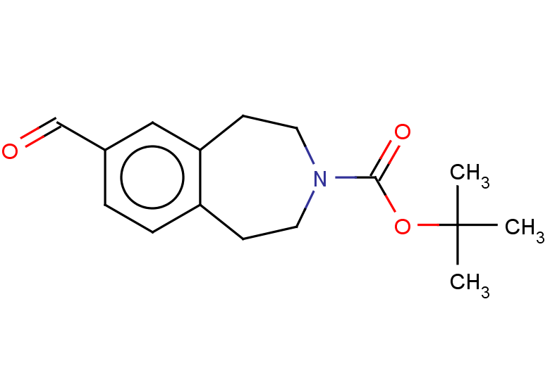 tert-butyl 7-formyl-2,3,4,5-tetrahydro-1H-3-benzazepine-3-carboxylate