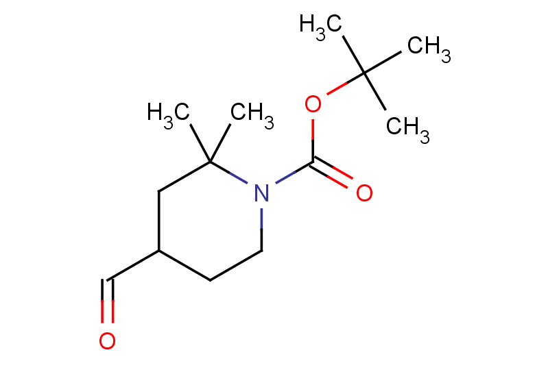 tert-butyl 4-formyl-2,2-dimethylpiperidine-1-carboxylate
