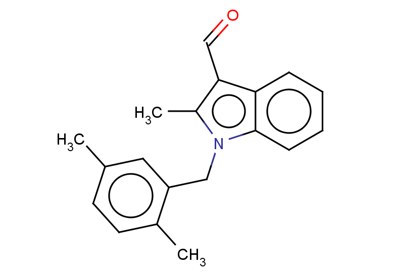 1-[(2,5-dimethylphenyl)methyl]-2-methyl-1H-indole-3-carbaldehyde