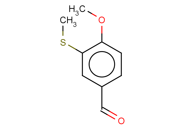 4-methoxy-3-(methylsulfanyl)benzaldehyde