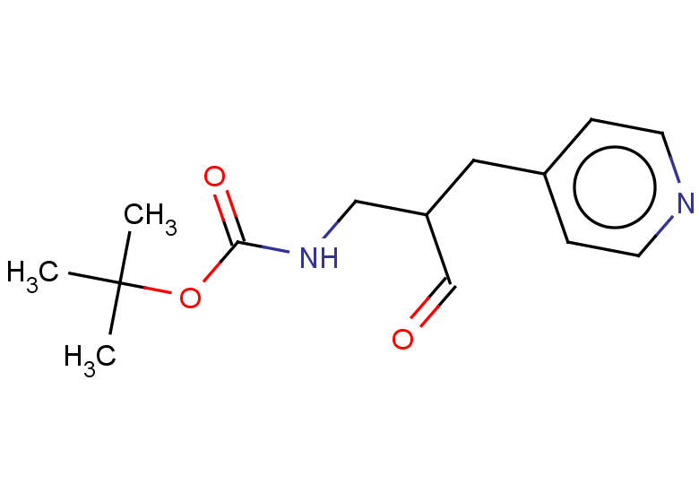 tert-butyl N-[3-oxo-2-(pyridin-4-ylmethyl)propyl]carbamate